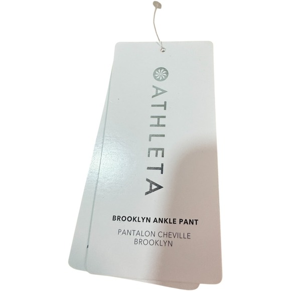 Athleta- Brooklyn Mid Rise Ankle Pant - Black - Size Small New With Tags - Picture 10 of 10